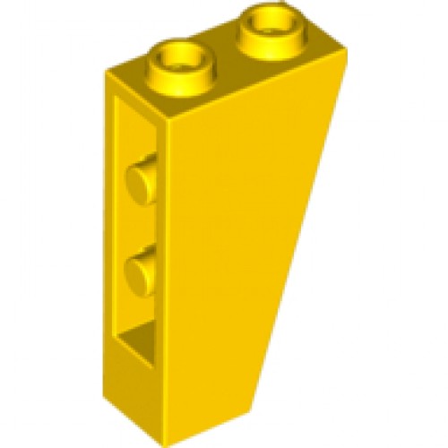 Lego 4x slope inverted pente inversée 75 2x1x3 jaune bright lgt yellow 2449 NEUF 